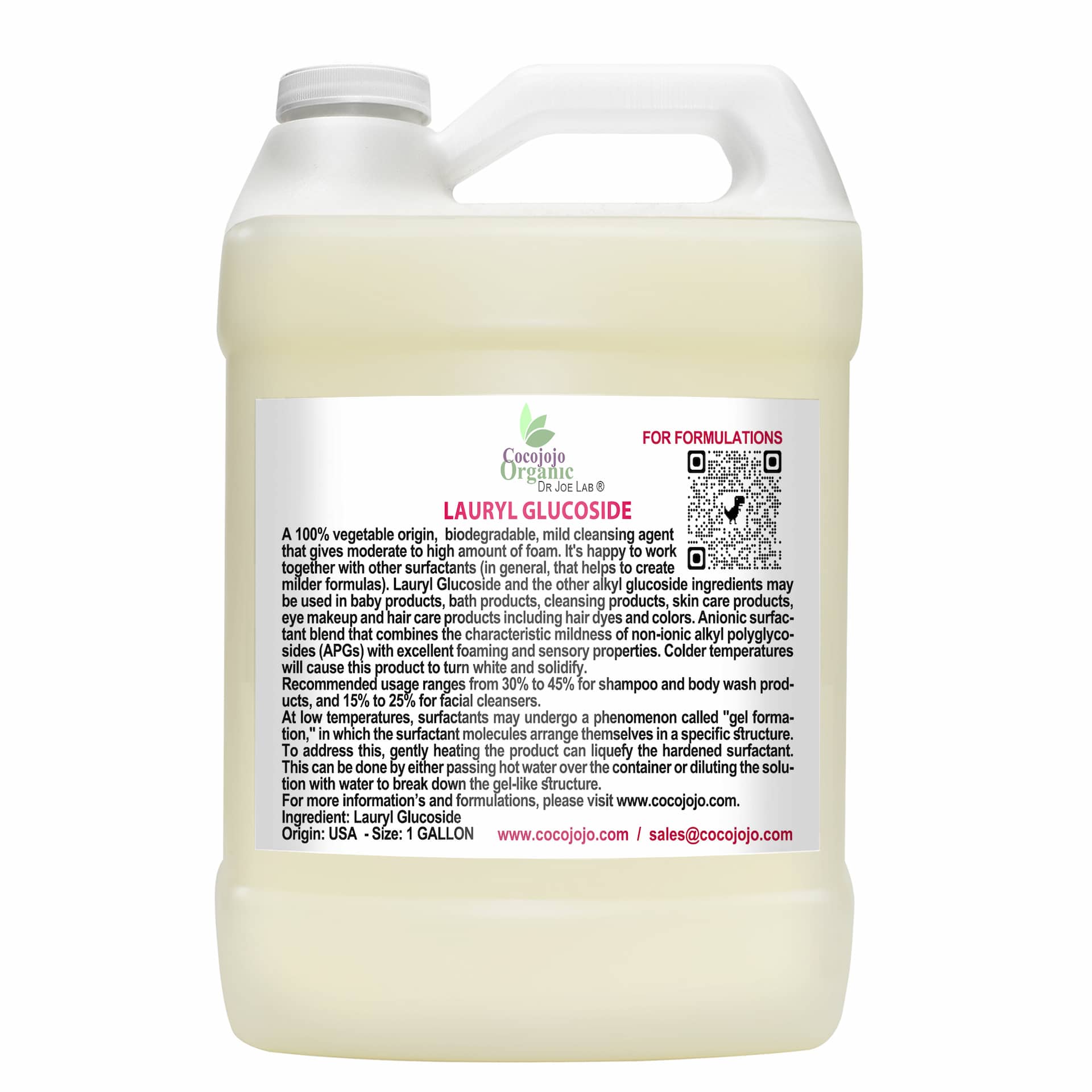Lauryl Glucoside Natural Surfactant