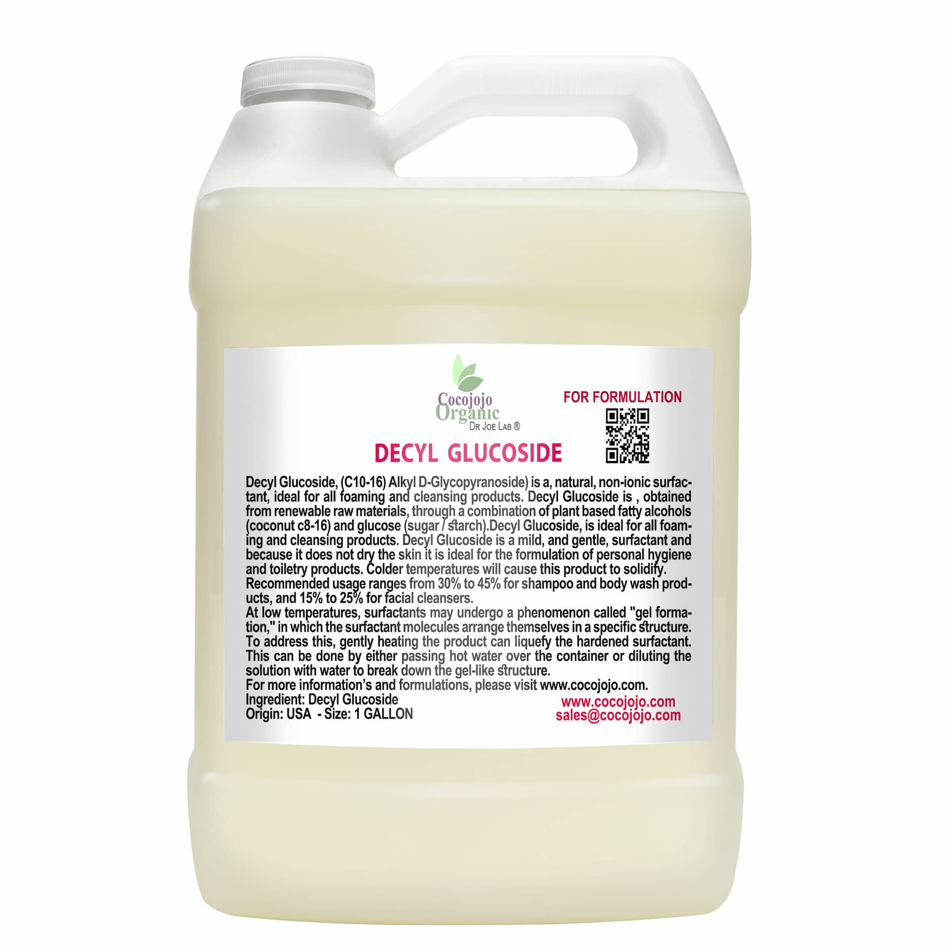Decyl Glucoside Natural Surfactant