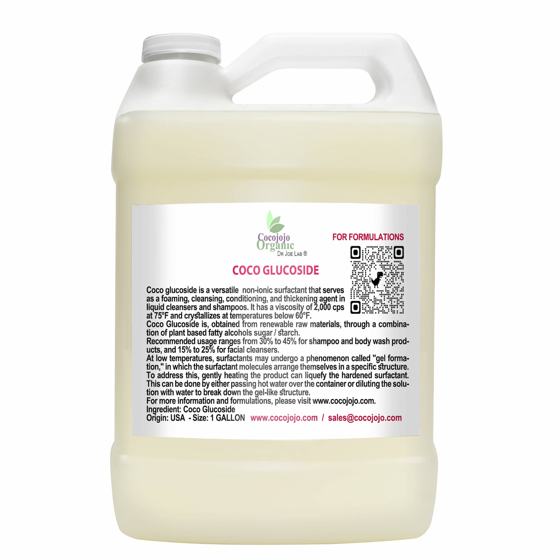Coco Glucoside Natural Surfactant