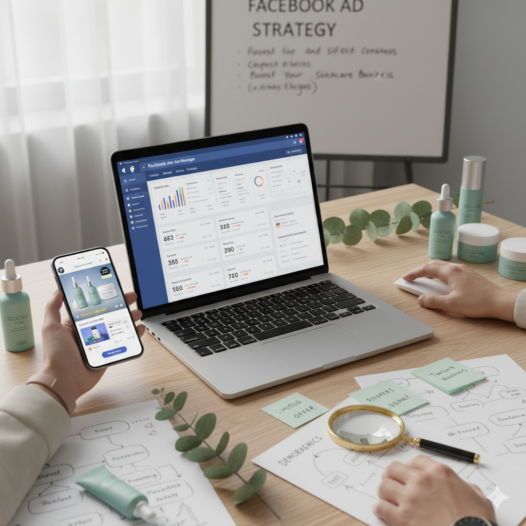 How to Use Facebook Ads to Promote Your Skincare Business