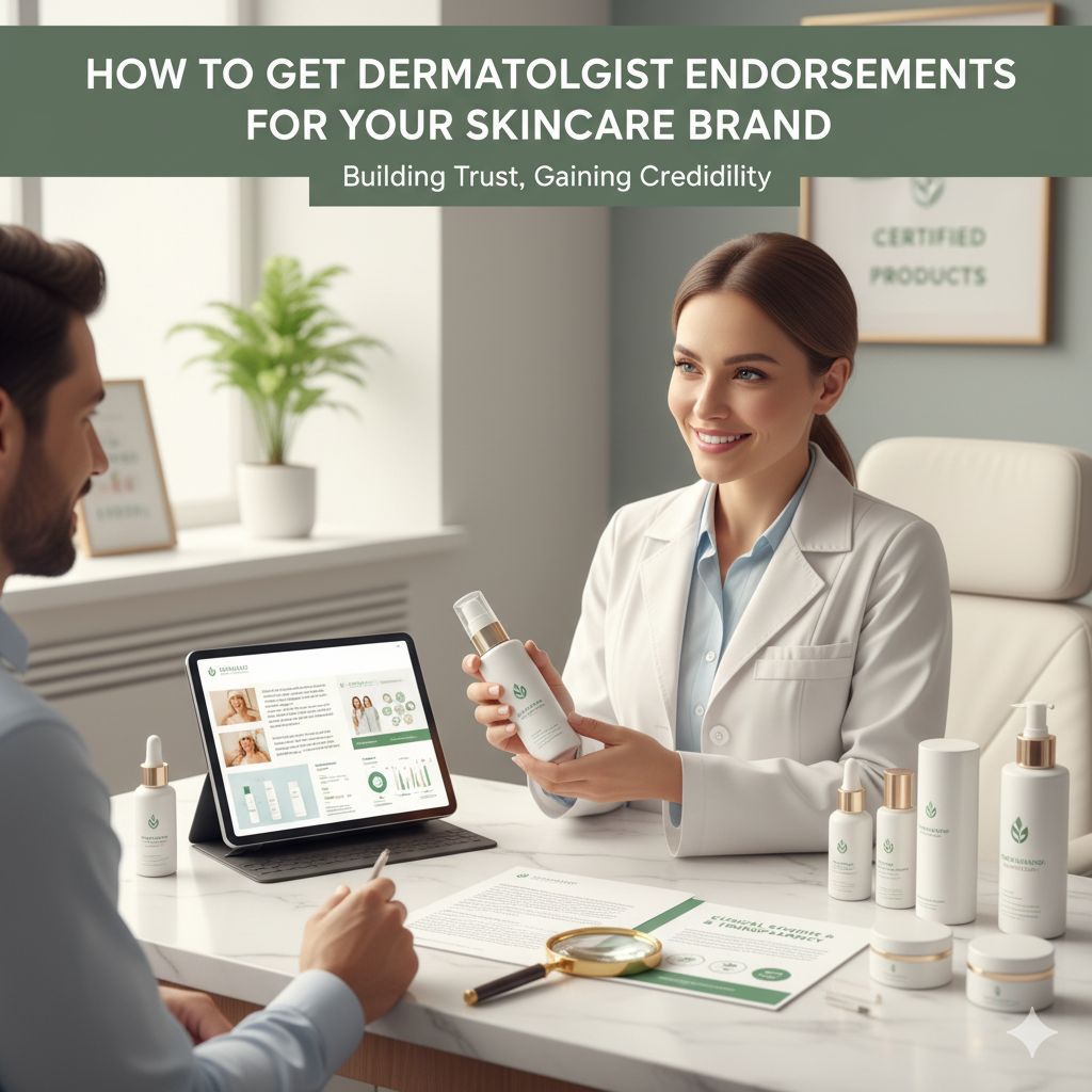 Tips for Partnering with Dermatologists to Endorse Your Skincare Products