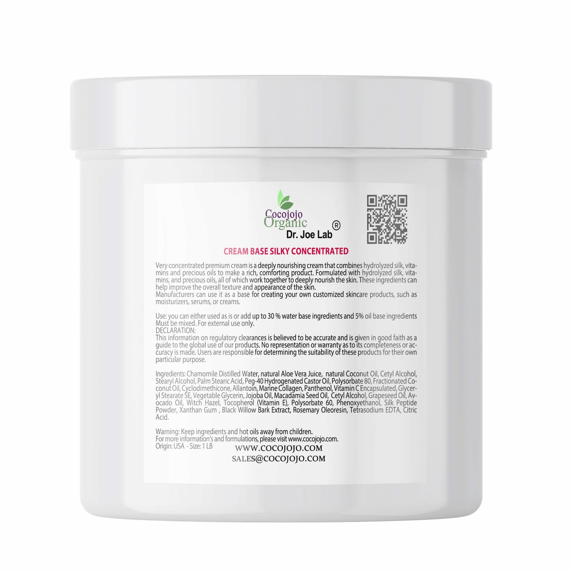 Cream Base Concentrated Silk