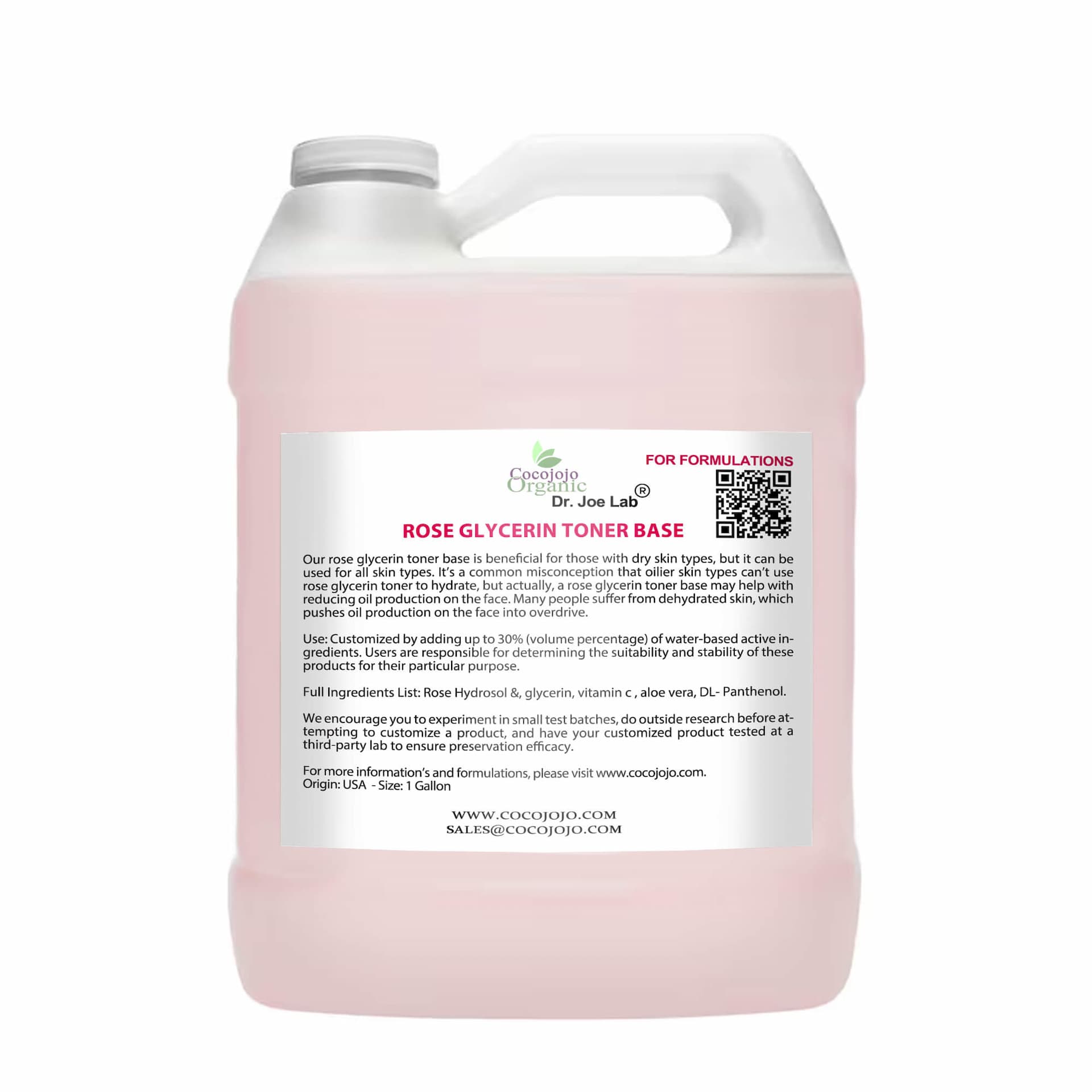 Rose Glycerin Toner Base