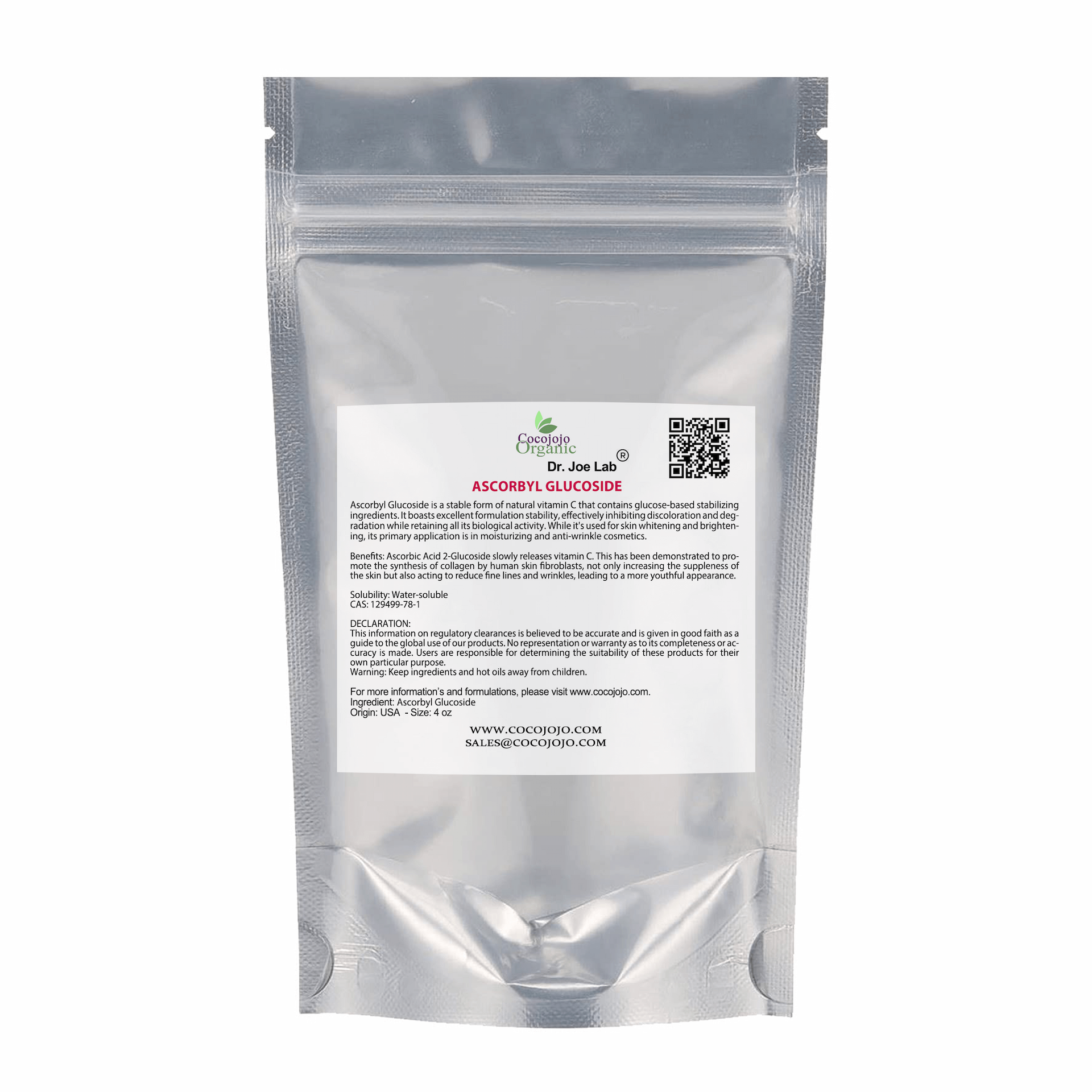 Ascorbyl Glucoside Stable Vitamin C – AA2G