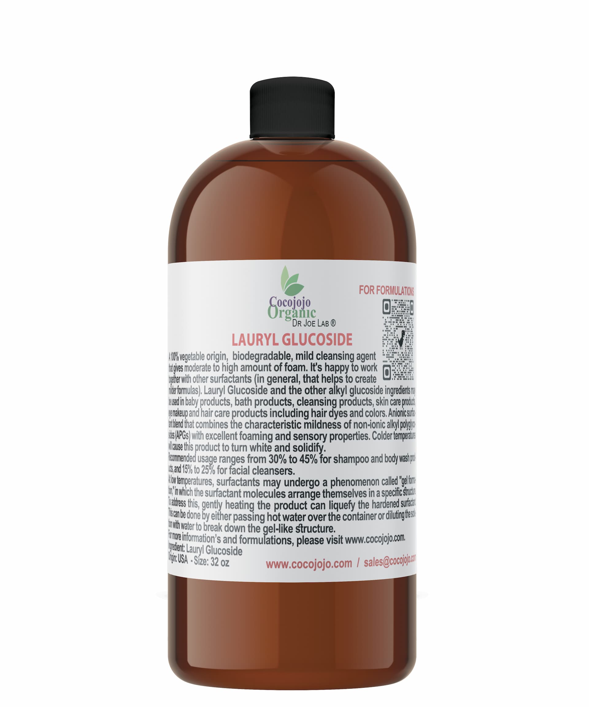 Lauryl Glucoside Natural Surfactant