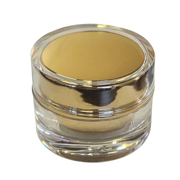 Golden Acrylic Jar with Lid | 1oz/30g