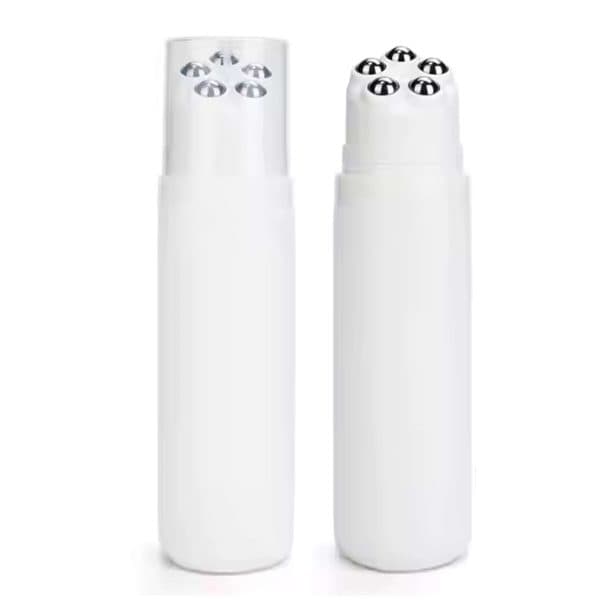 Refillable Airless 5 Roller Balls Head Bottle | 8 oz