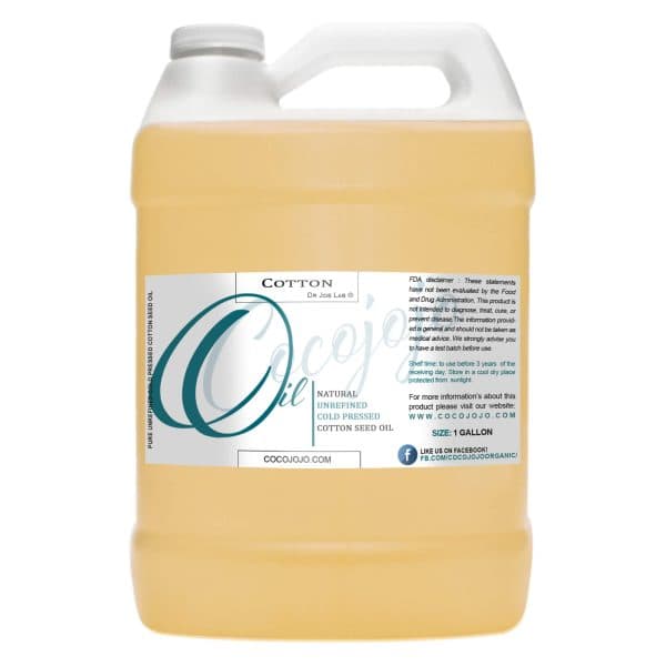 Cotton Seed Oil – Unrefined
