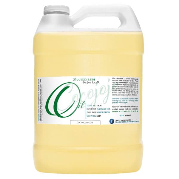 Swedish Massage Oil Jojoba Blend