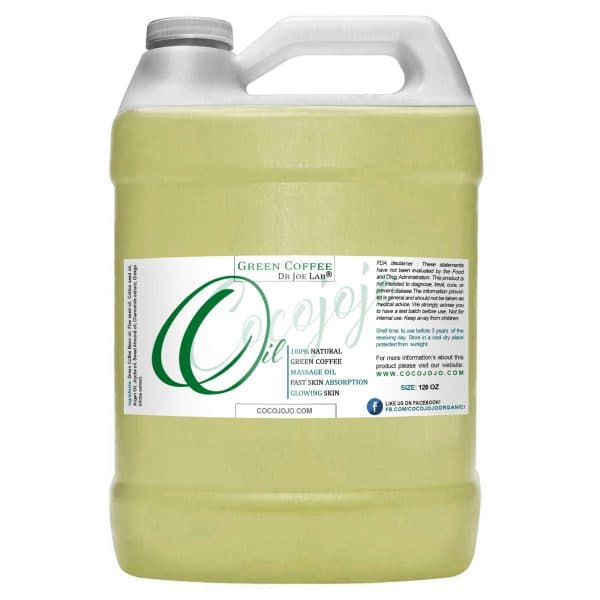 Green Coffee Bean Massage Oil Blend