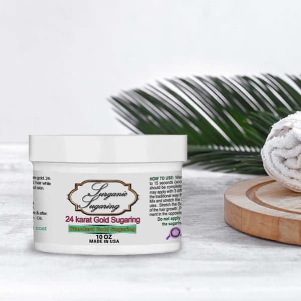 24K Gold Sugaring 10oz Sugar Wax