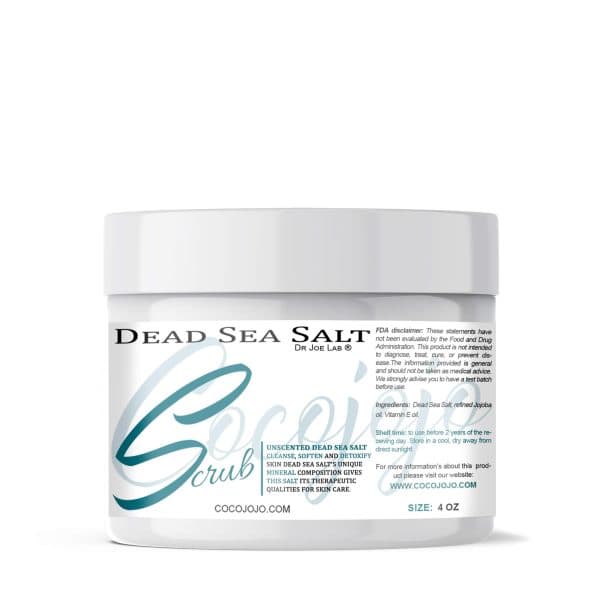 Dead Sea Salt Scrub – Unscented