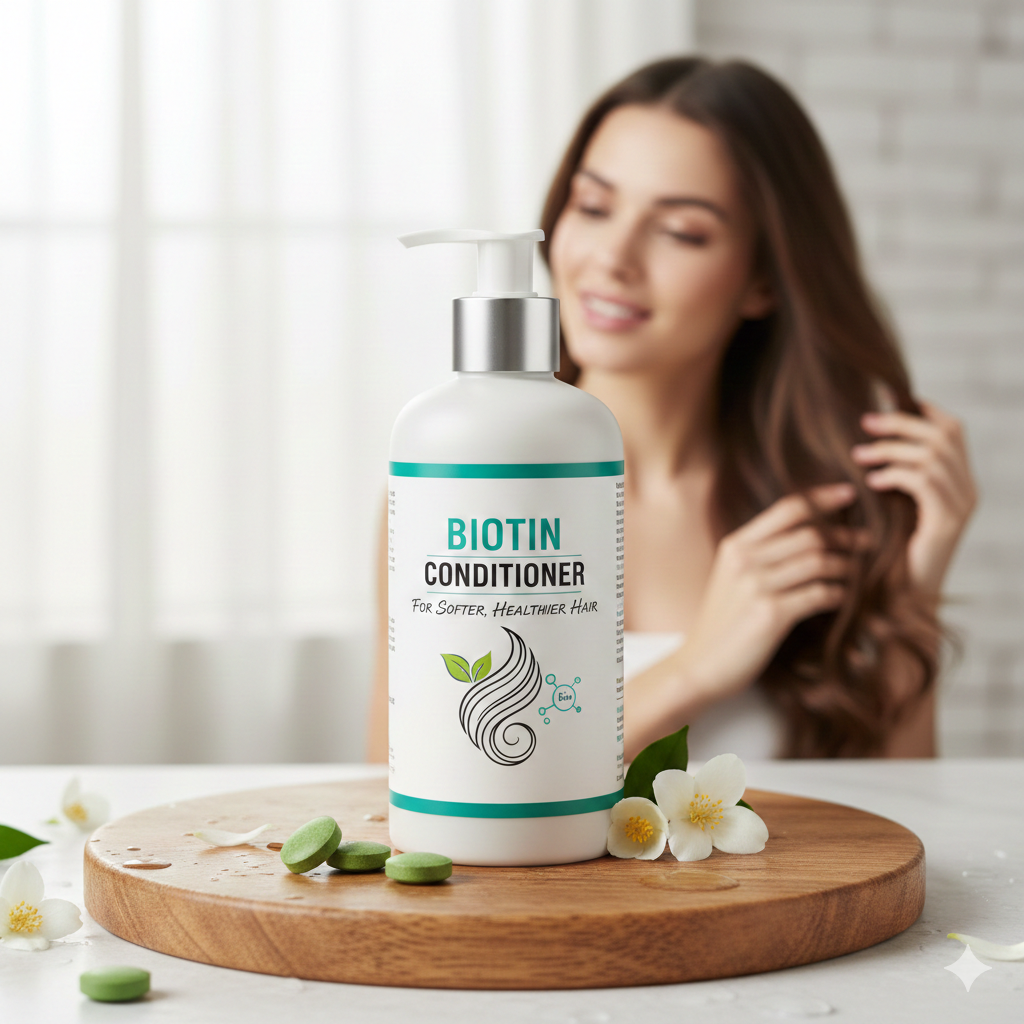 Biotin conditioner for softer, healthier hair