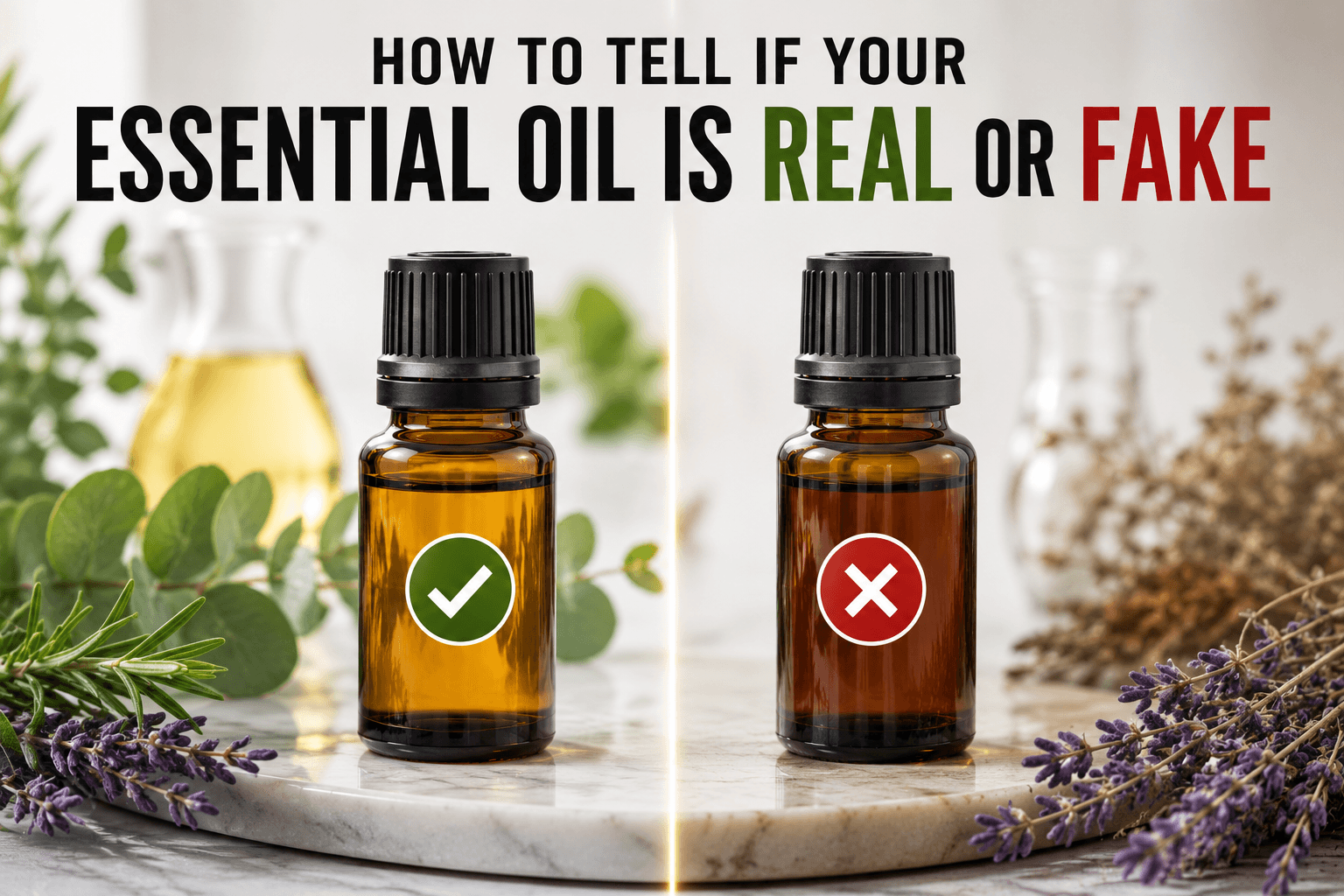 Real or Fake? How to Spot a Pure Essential Oil Before It Touches Your Skin