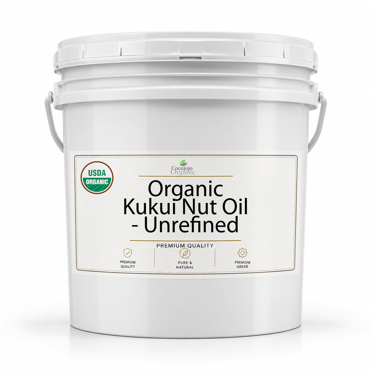 Organic Kukui Nut Oil - Unrefined