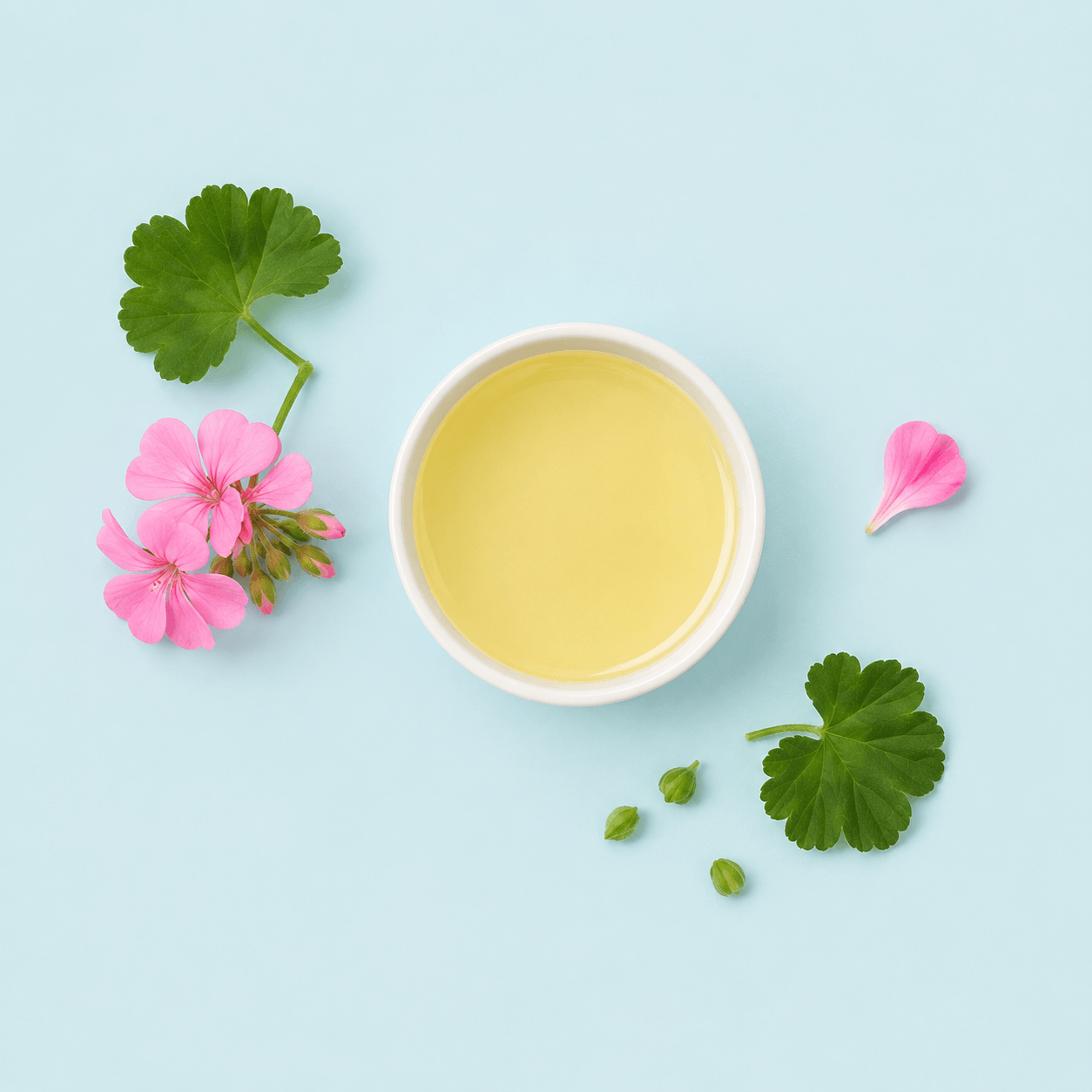 Vitamin E Oil and Geranium Essential Oil Blend - Certified Organic